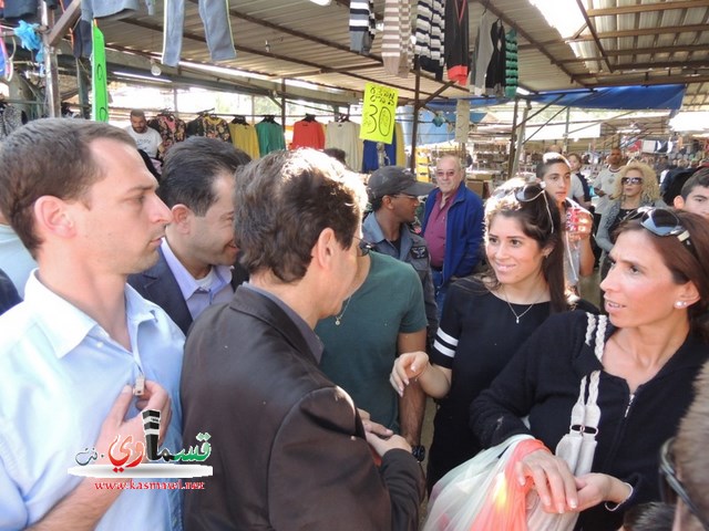 الطيرة : هرتسوغ في زيارة ضمن حملته الانتخابية ويشيد بالعلاقات العربية اليهودية
